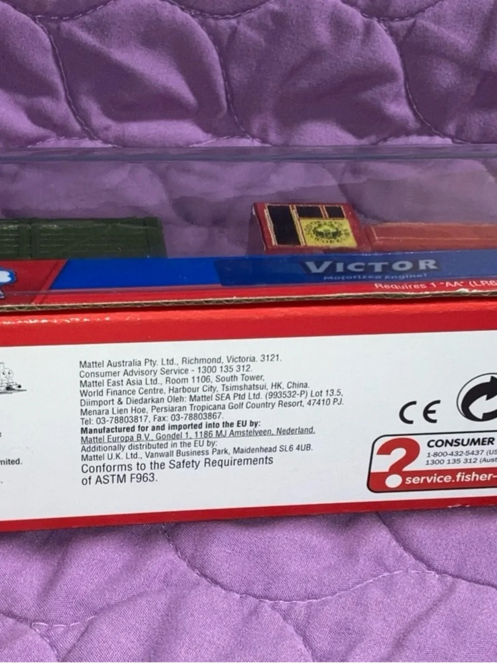 New in Box (NIB) 2011 Thomas & Friends TrackMaster Motorized VICTOR Engine